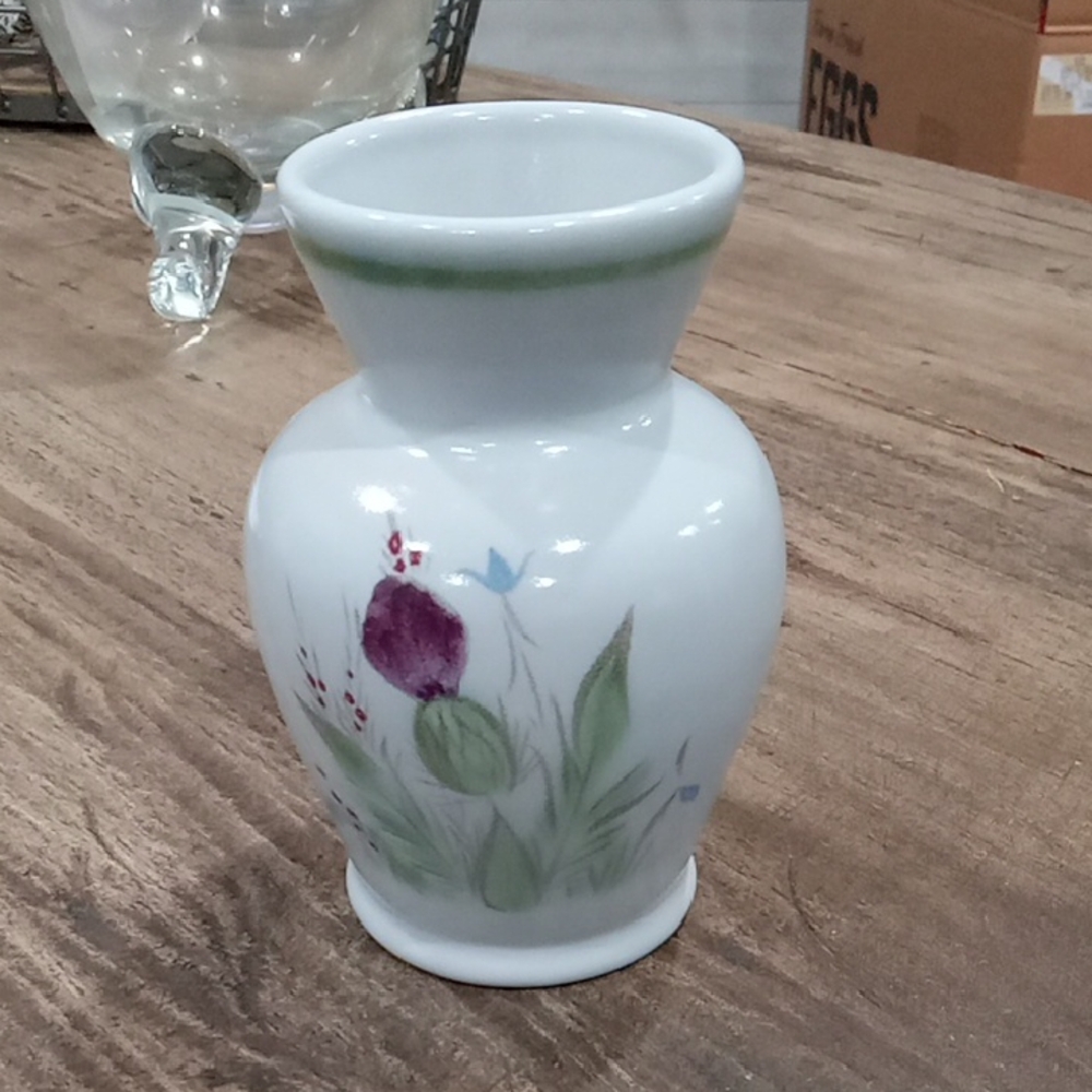 Thistleware Buchan Stoneware Vase Made In Portabello Edinburgh Scotland